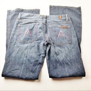 7 FAM Jeans “A” Pocket Style